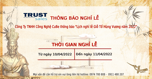 THÔNG BÁO NGHỈ LỄ GIỖ TỔ HÙNG VƯƠNG