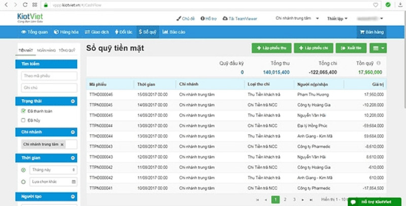 đánh giá các phần mềm quản lý bán hàng - TrustSales