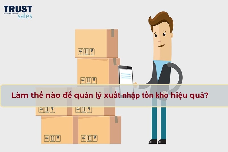 file excel quản lý kho - TrustSales