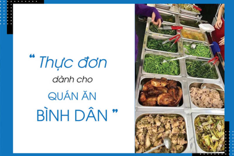 kinh nghiệm mở quán cơm bình dân - TrustSales