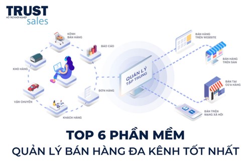 Top 6 phần mềm quản lý bán hàng đa kênh tốt nhất