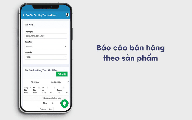 app quản lý bán hàng trên điện thoại