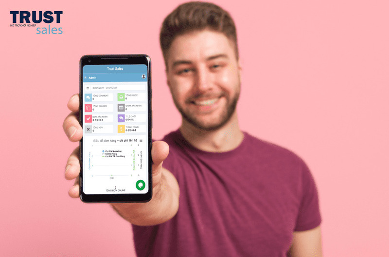 phần mềm quản lý khách hàng CRM - TrustSales